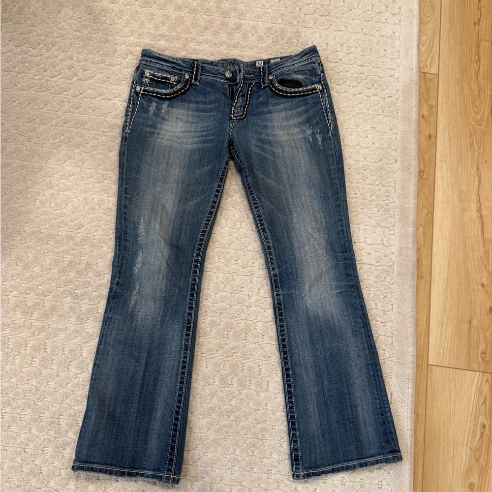 Miss Me Blue Flare Jeans